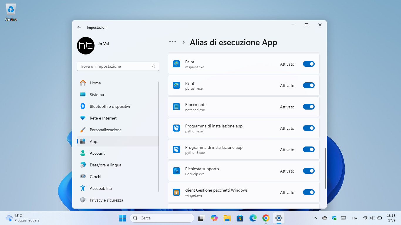 Come gestire gli alias di esecuzione app in Windows 11