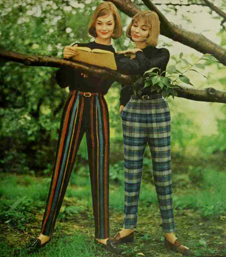 A Vintage Nerd, Vintage Blog, Vintage Fashion Inspiration, Vintage 1960s Fall Outfits, Mademoiselle Magazine August 1960, Vintage Plaid, 1960s Fall Fashion