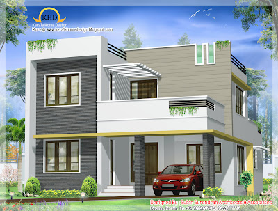 Beautiful Contemporary Villa design - 163 Sq M (1750 Sq. Ft) - January 2012