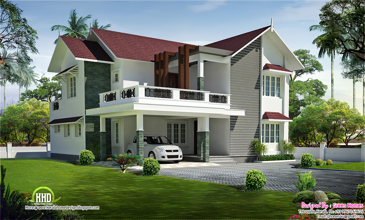  Beautiful  sloping roof villa KeRaLa HoMe 