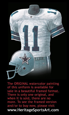 Dallas Cowboys 1992 uniform