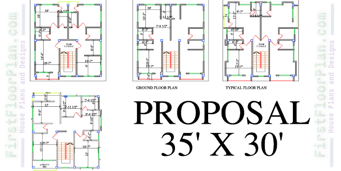 Simple Village House Plans with Auto CAD Drawings