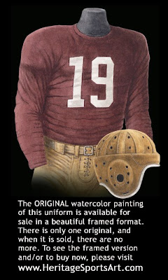 Washington Redskins 1942 uniform