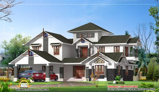 Luxury Home Design 270 Sq. M. (2910 sq. ft.) February 2012