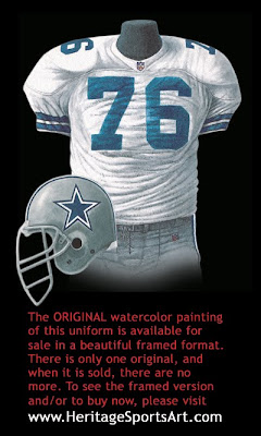 Dallas Cowboys 1993 uniform