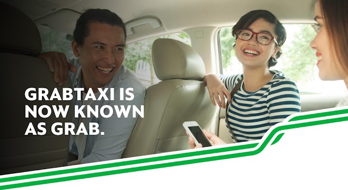 GrabTaxi is now known as simply as "Grab" 