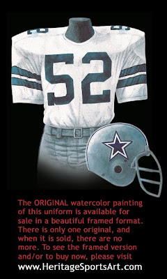 Dallas Cowboys 1977 uniform