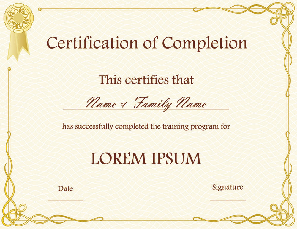 Certificate Templates