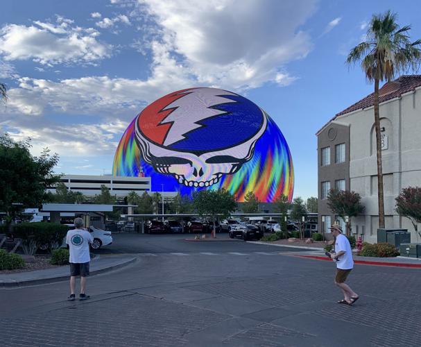 The iconic Grateful Dead Steal Your Face logo, June 2024