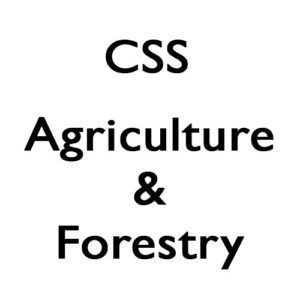 Agriculture & Forestry