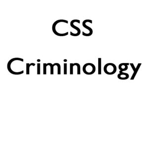 Criminology