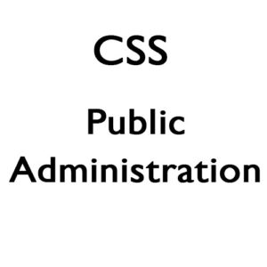 Public Administration