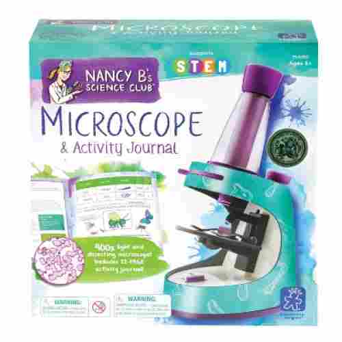 Science Club Microscope and Journal