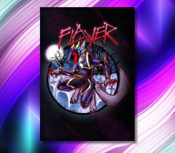 Raeal "Flayer" -- A3 Gloss Print [FINAL SALE]