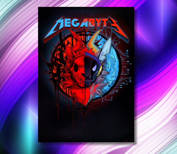 Raeal "Megabyte" -- A3 Gloss Print [FINAL SALE]