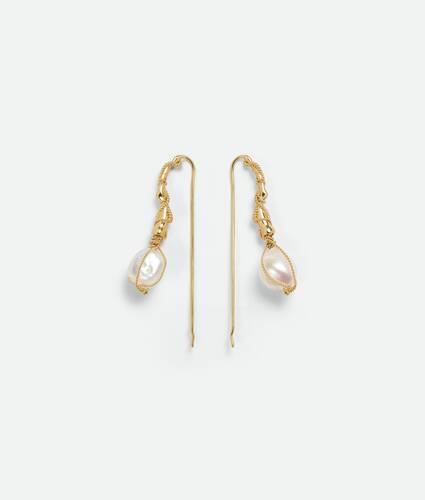 Afficher une grande image du produit 1 - Boucles D'Oreilles Cord Pearl