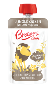 Vanilla Bean Natural Yoghurt Pouch