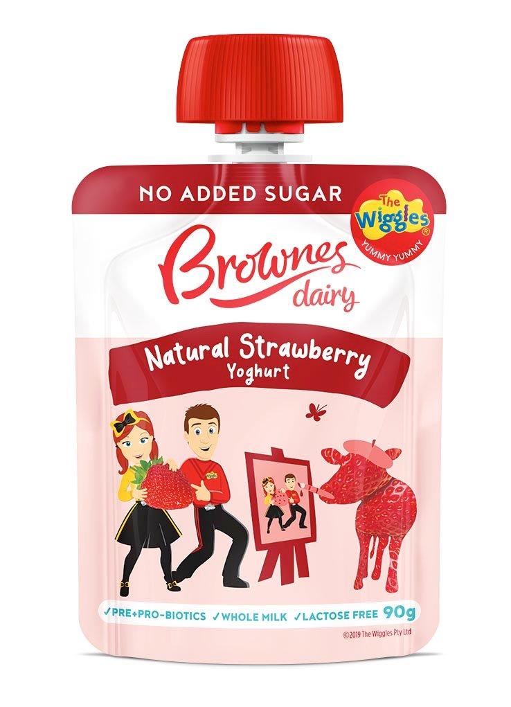 Strawberry Wiggles Yoghurt Pouch