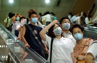 SUBWAY PASSENGERS