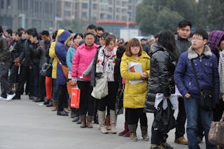 CHINA-ECONOMY-EMPLOYMENT