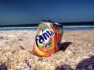 Lonely Fanta beach. Florida 芬達