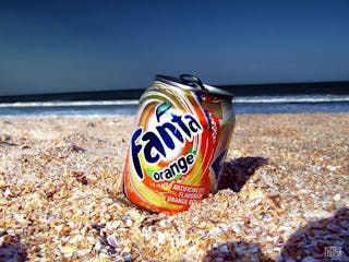 Lonely Fanta beach. Florida 芬達