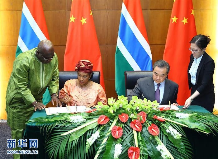 Resumption of Diplomatic Relations Between China and The Gambia Leads to New Challenges for ROC