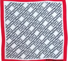 Frankie Welch of Virginia scarf, 1969, silk