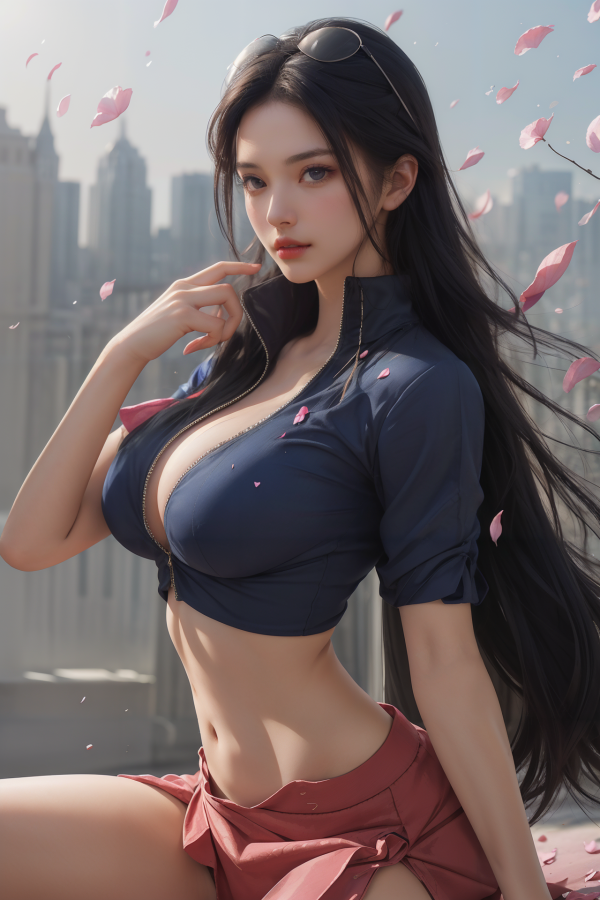 AIGC,anime girls,beautiful,breasts,cleavage,cosplay