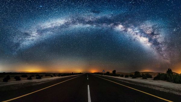 strada,astronomia,via Lattea,natura