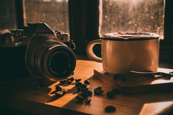 koffie,coffee bean,ochtend-,camera,Olympus,heerlijk