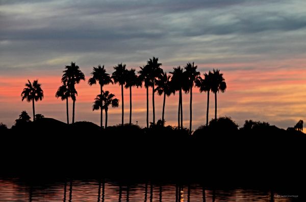 le coucher du soleil,Ouest,couleurs,eau