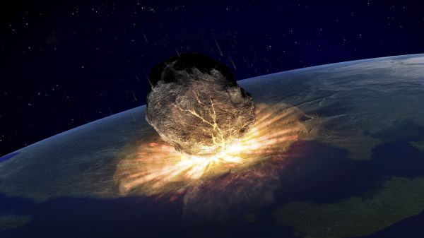 espacio,asteroide,Tierra,impacto,meteorito