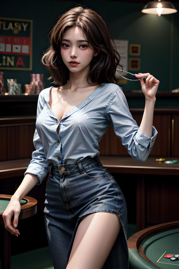 Seins,Casino,Cosplay,fille,sexy,femme