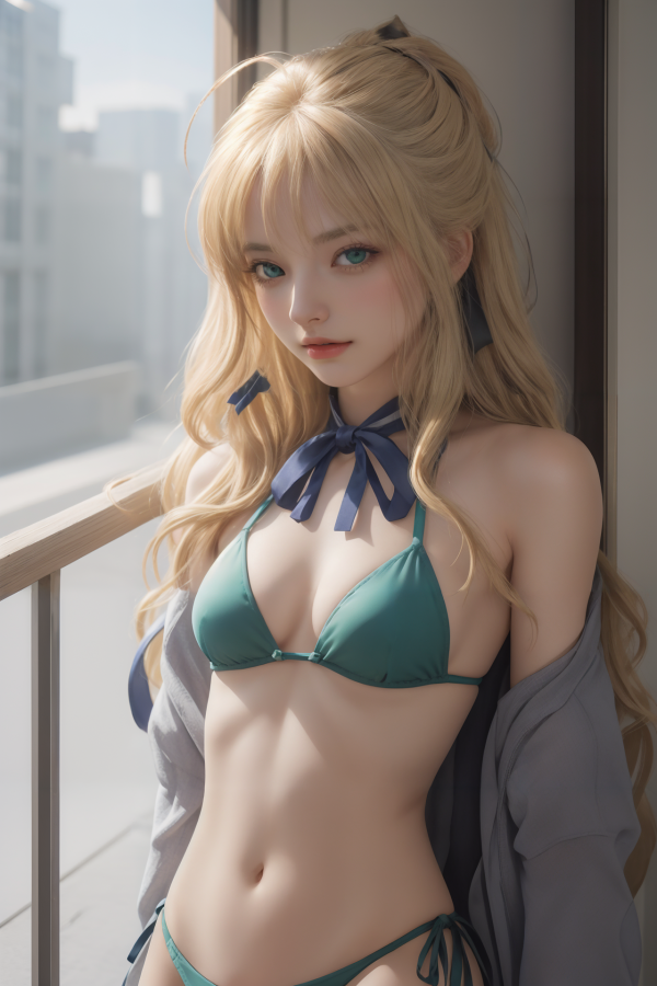 AIGC,Anime girls,Artoria Pendragon,güzel,Göğüsler,Bölünme