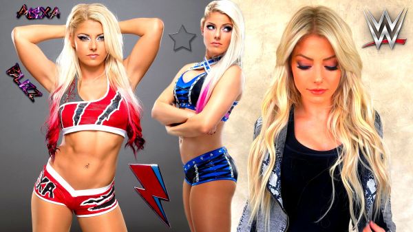 Alexa Bliss,WWE,zápas,divas,žena,zázemím