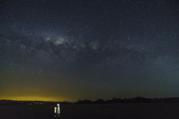 Composite,4k,Milky Way,Rick and Morty