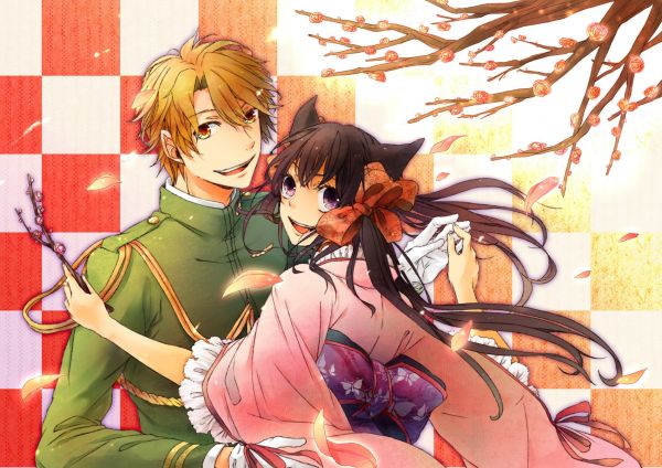 Illustration,Anime,Otome Youkai Zakuro,Zakuro,Karikatur,Comics