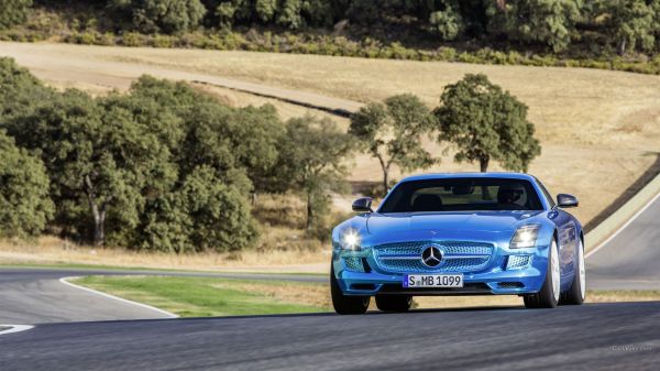 bil, køretøj, Mercedes Benz, sportsvogn, Cabriolet, Mercedes Benz SLS AMG