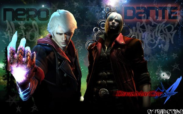 djevelen kan gråte,nero,Dante,Devil May Cry 4,anime