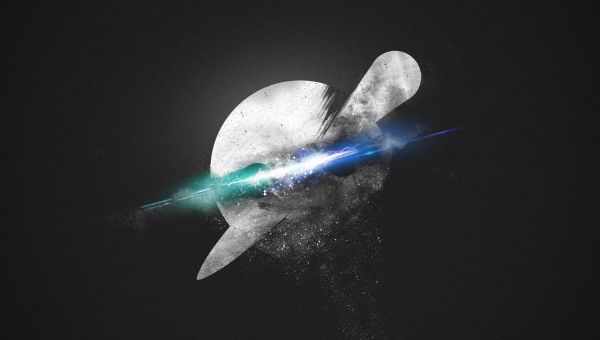 space,artwork,fish,blue,digital art,selective coloring