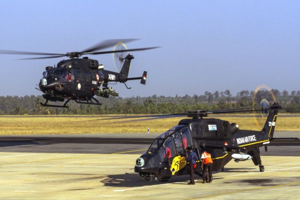 1715x1144 px,HAL Ljus Combat Helikopter LCH,HAL Rudra,helikoptrar