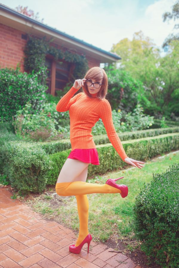 Kayla Erin, 妇女, 模型, 角色扮演, Scooby Doo, 户外户外