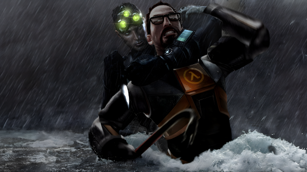 Half Life 2,Gordon Freeman,Splinter Cell,Sam fisher,Đòn bẩy,Ubisoft