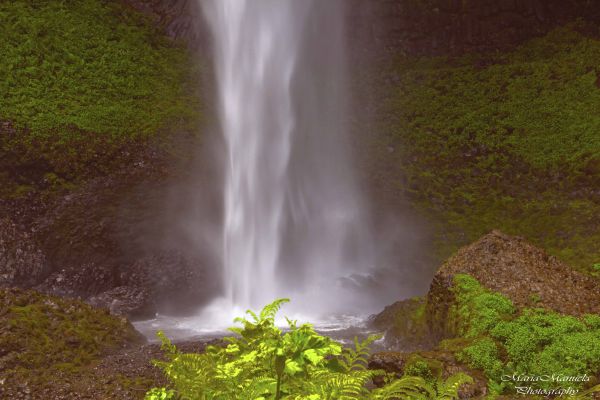 Landschaft, Wald, Wasserfall, Wasser, See, Natur