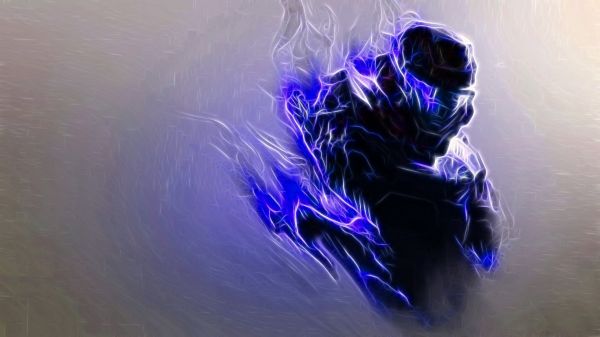 Halo Reach,Noble 6,1920x1080 px,viola,viola,blu