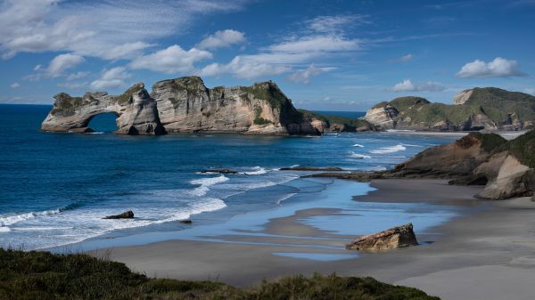 natură,peisaj,mare,coastă,roci,formatie rock