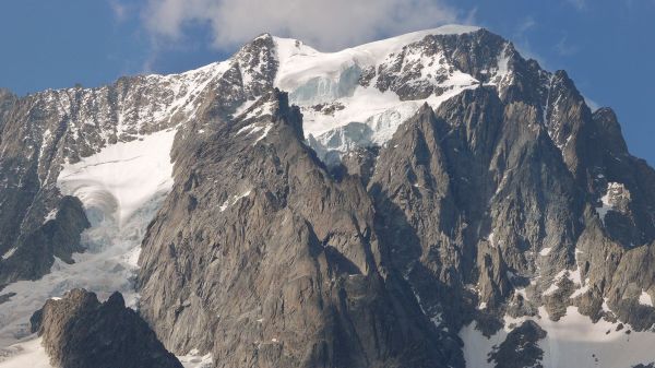 Deportes, naturaleza, nieve, Alpes, cumbre