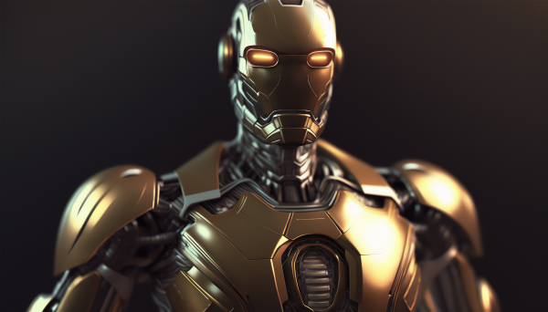 ai art,Iron Man,rustning,robot