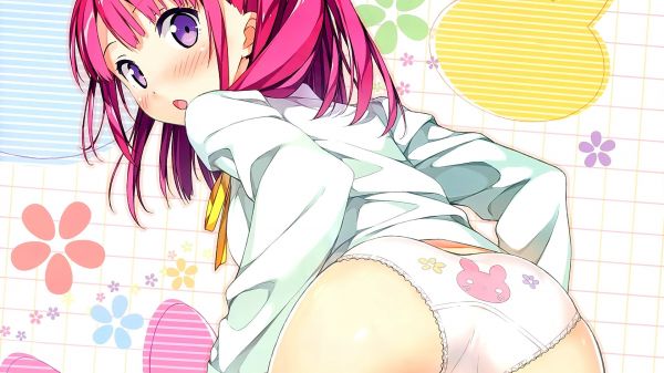 ilustrare, anime, fete anime, cur, desen animat, deschide gura